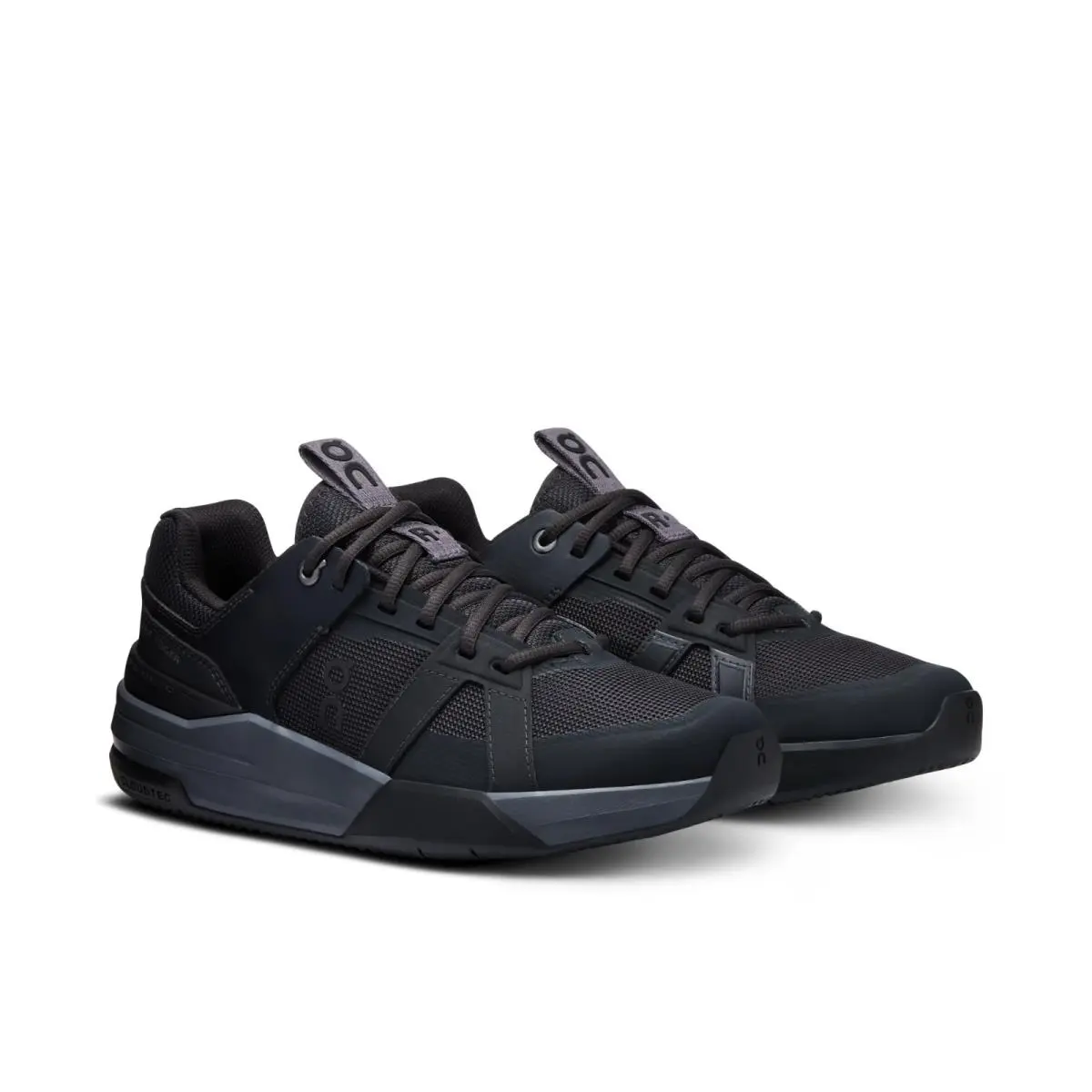 On Running The Roger Clubhouse Pro Youth Tennis Shoes Black Eclipse US 4Y EU 36