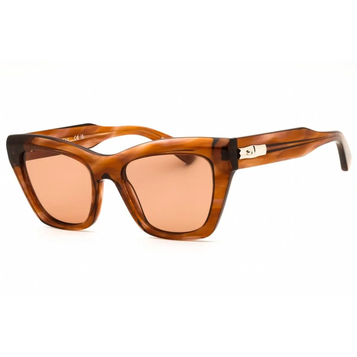 Longchamp LO777SN 211 Striped Brown/brown 53-19-140 Sunglasses