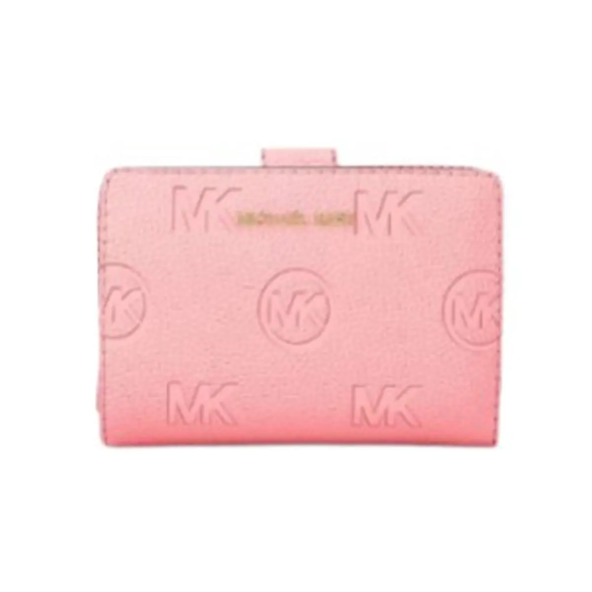 Michael Kors Jet Set Travel Medium Logo Debossed Billfold Wallet 35S6GTVF6V-Carn