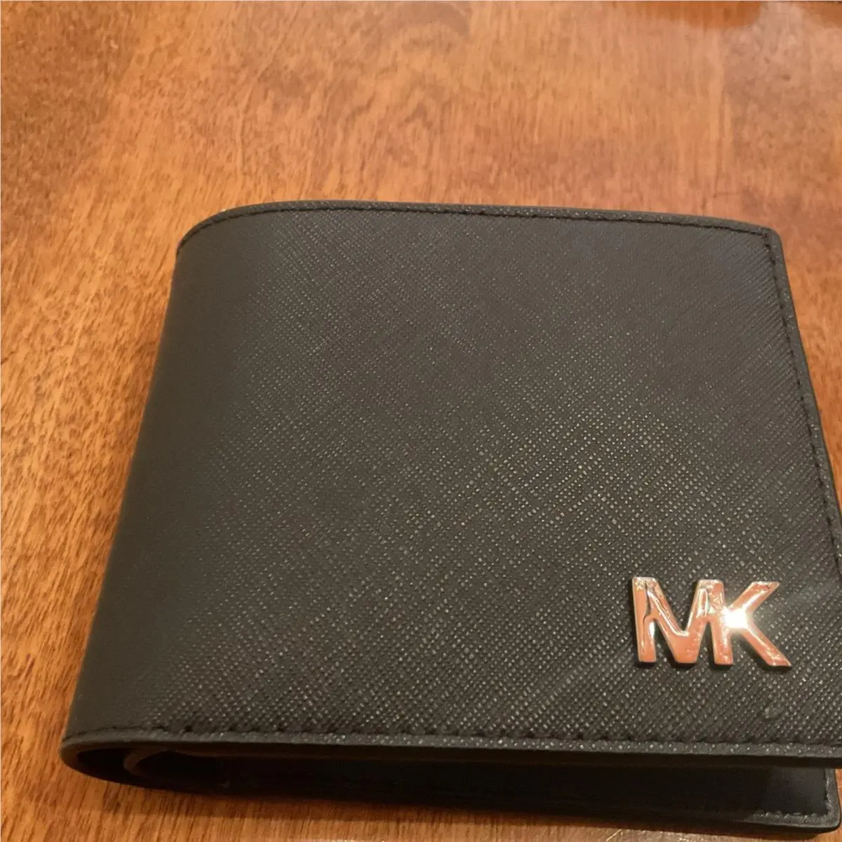 Michael Kors Cooper Bi-fold Leather Wallet - Black