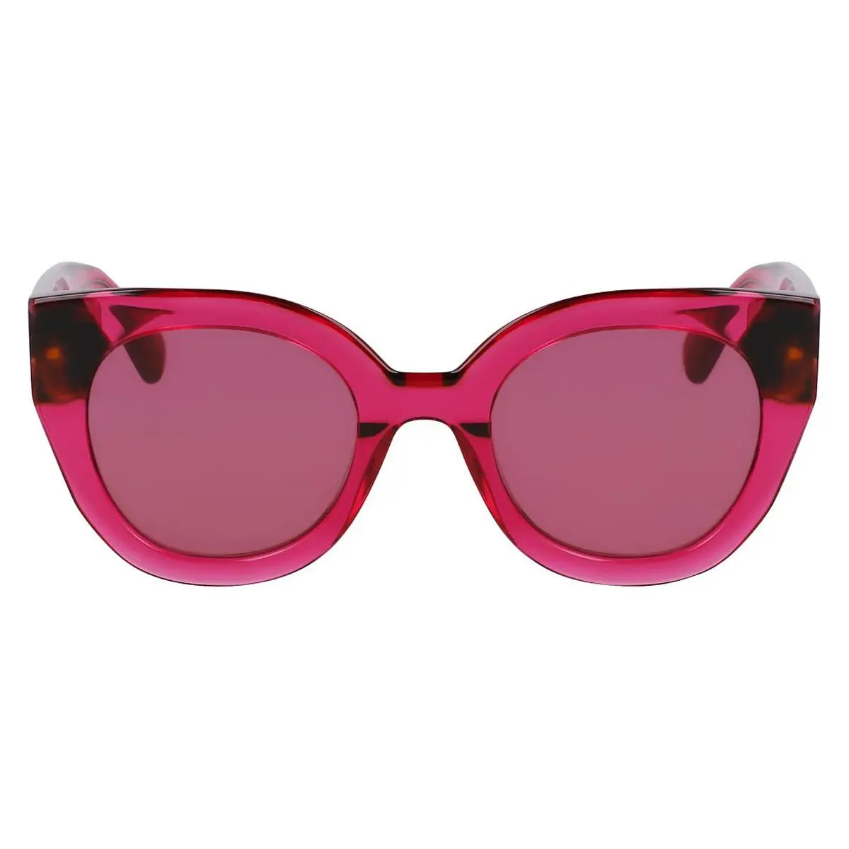 Longchamp LO750S Sunglasses Women Cyclamen/havana 49mm