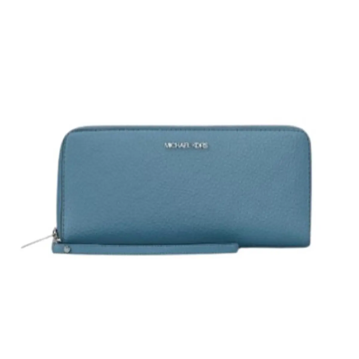 Michael Kors Large Pebbled Leather Continental Wallet 35F7STVE7L-Denim