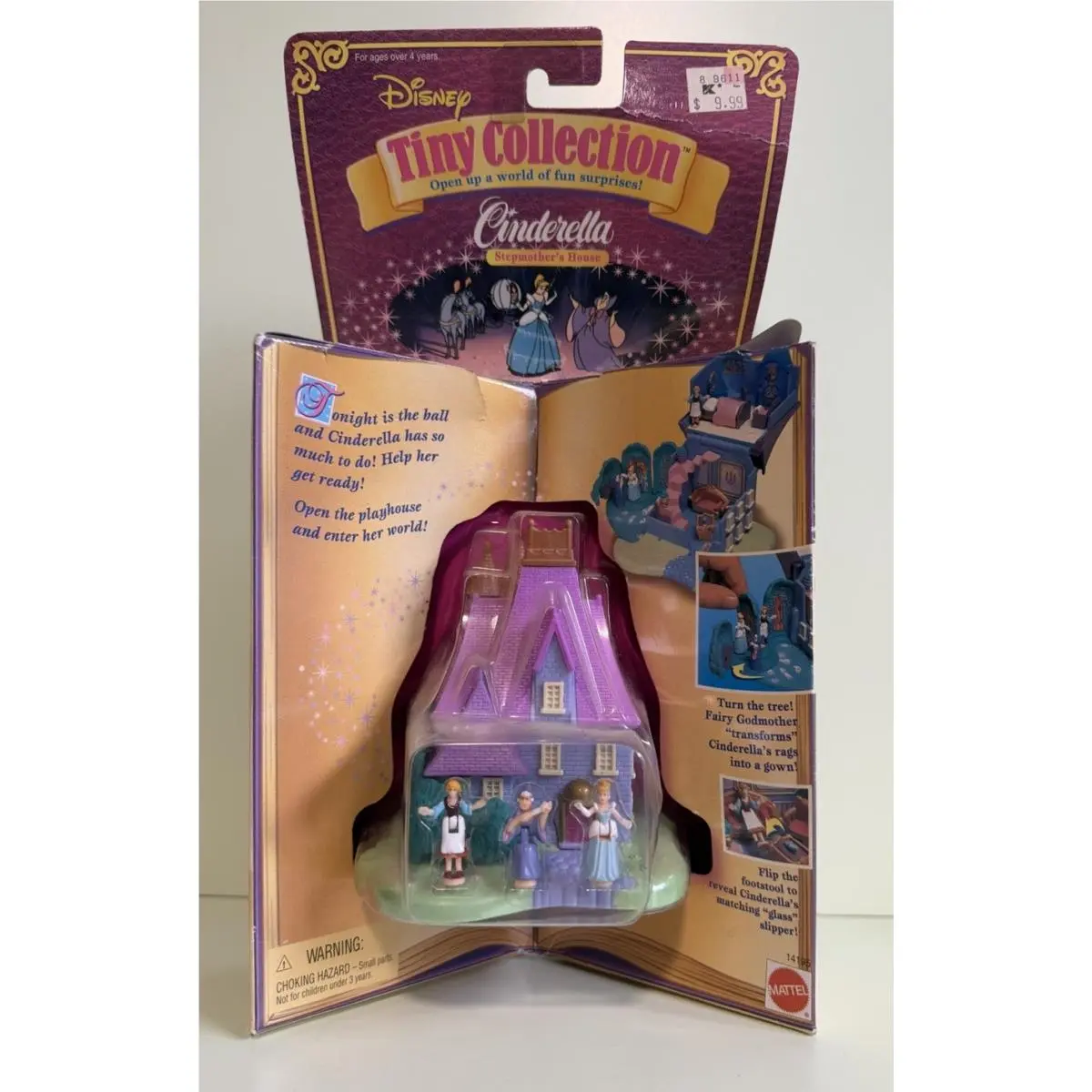 Polly Pocket Disney Cinderella Stepmother’s Cottage Playset Moc