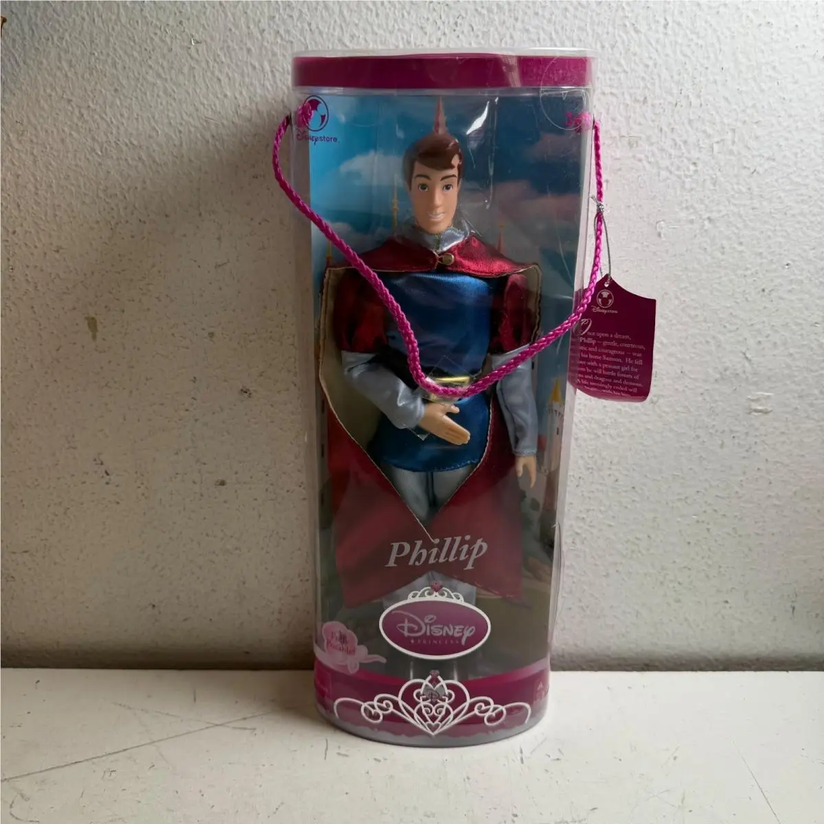 Disney Store Sleeping Beauty Prince Phillip Classic Fully Posable Doll