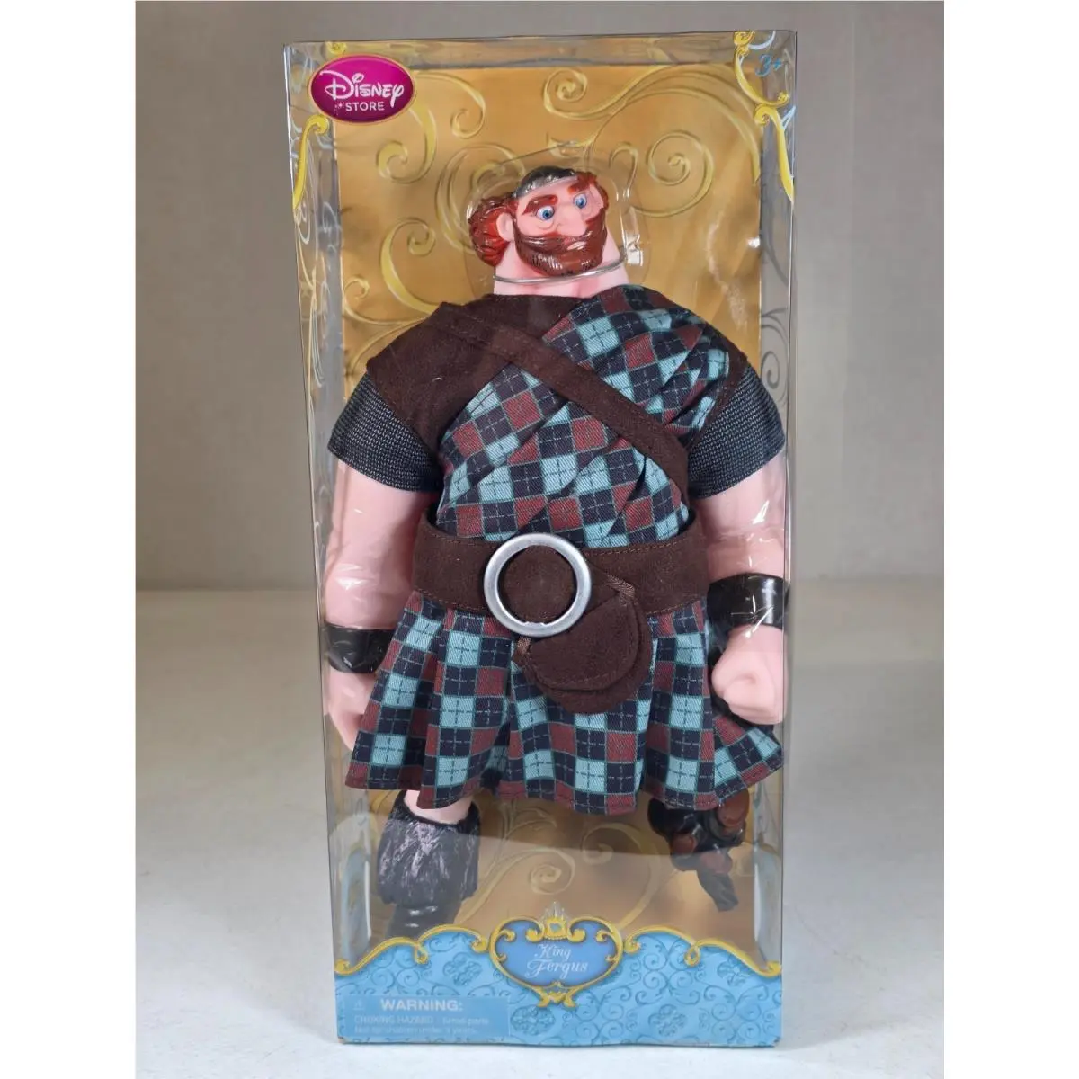 Disney Store Brave King Fergus Doll Princess Merida Father