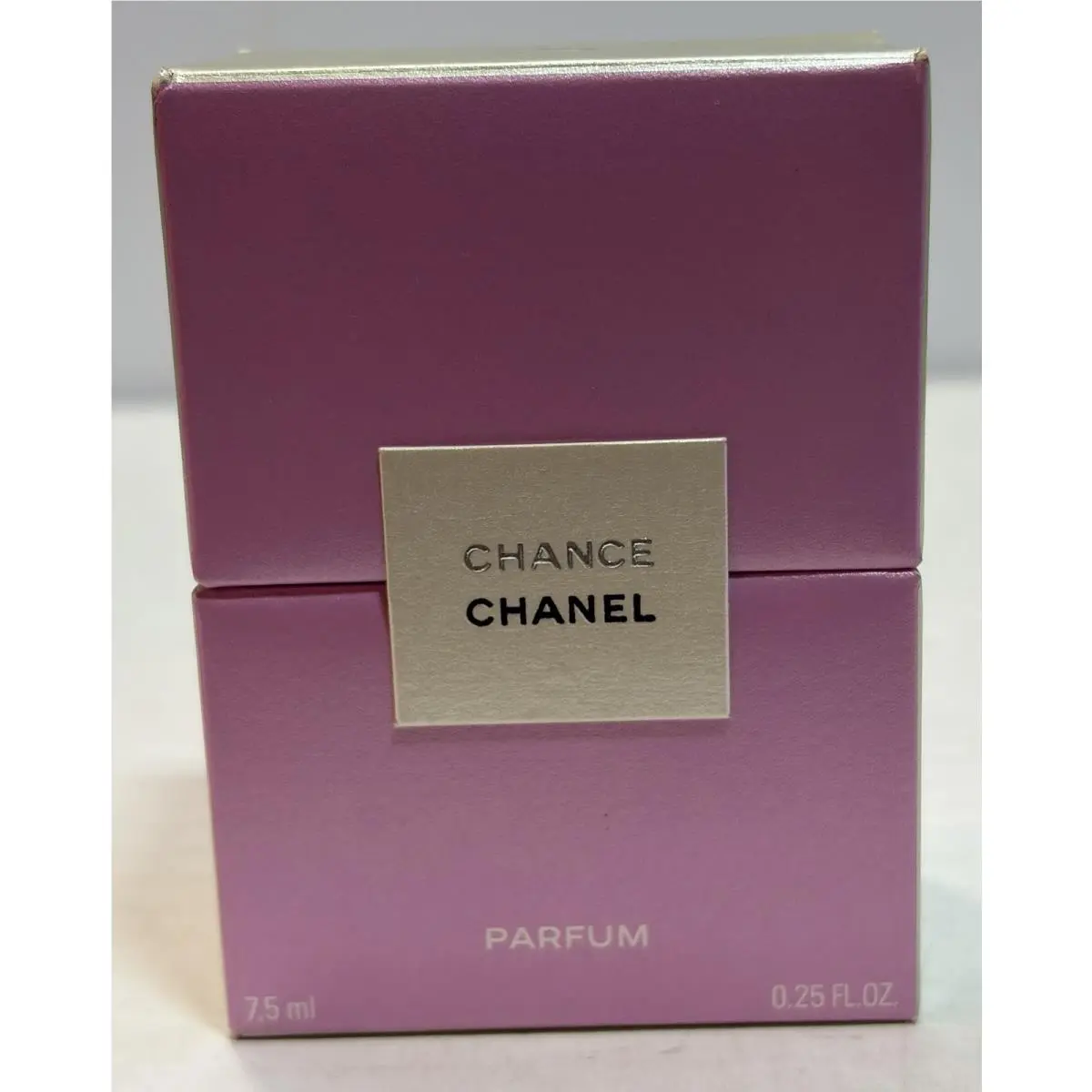 Chance Pure Parfum Extrait 7.5ml 0.25 oz Vintage Mini Splash Boxed Full by Chanel