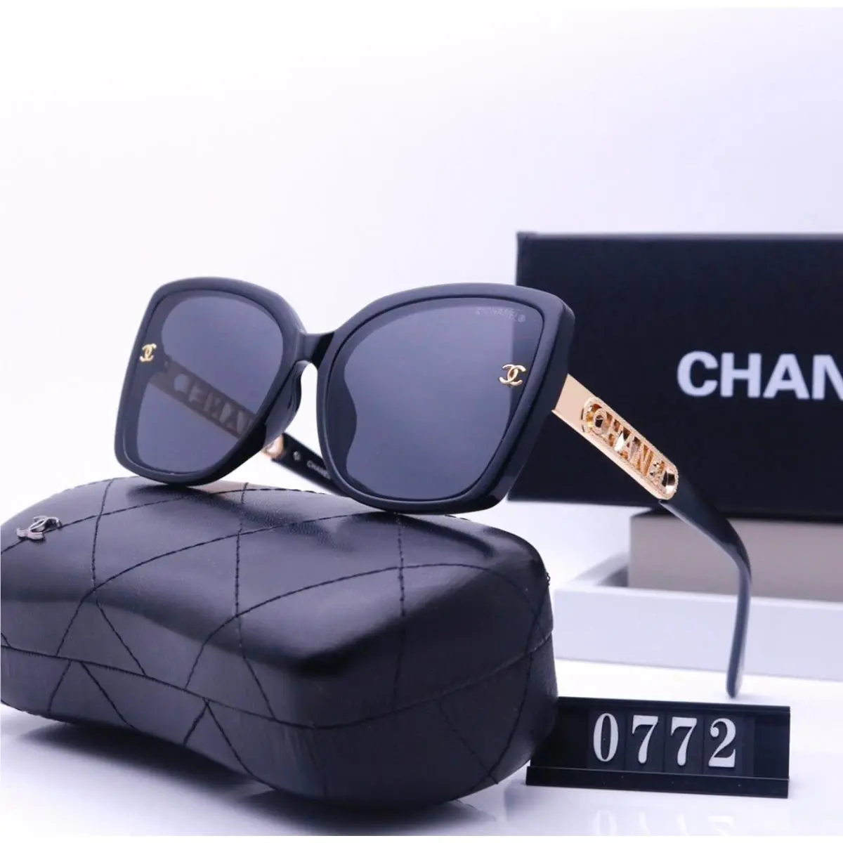 Sunglasses CH0772 Leather Case Benefits Make-a-wish Foundation by Chanel