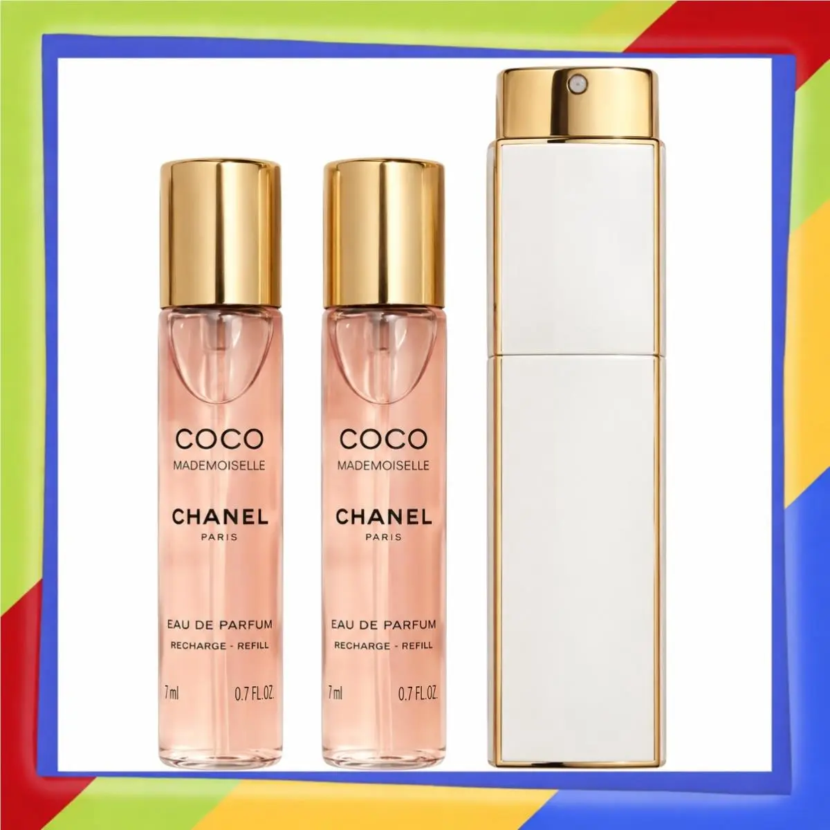 - Coco Mademoiselle - Edp - Twist and Spray - 0.7oz Ea. - Set OF 3 by Chanel