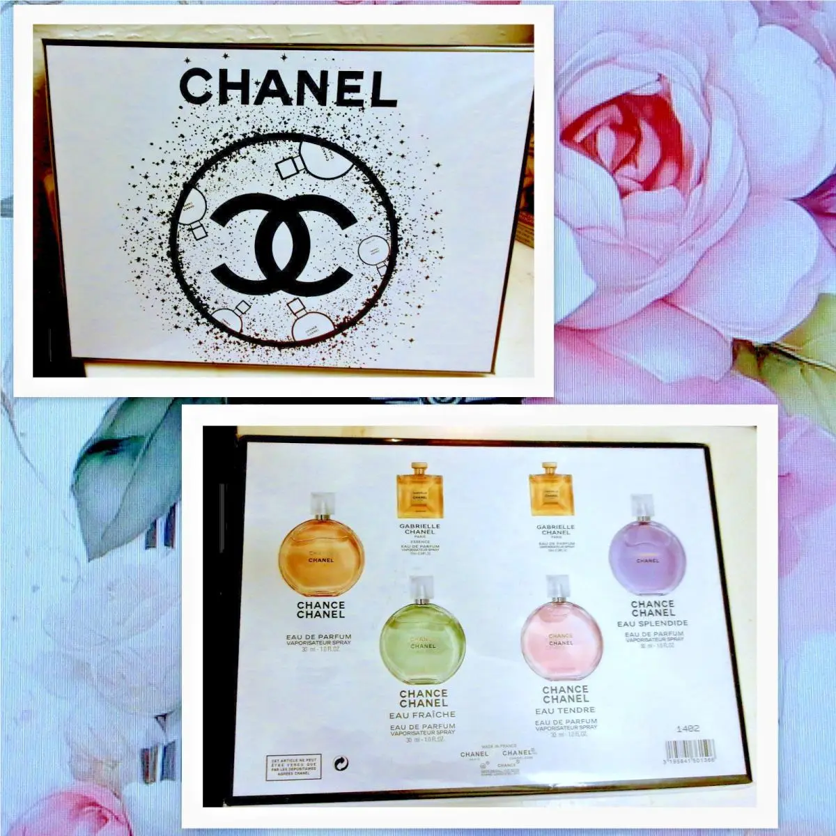 6PC - Chance Parfum- 4 - 1.0oz/30ml 2 Gabrielle 0.34oz Box by Chanel