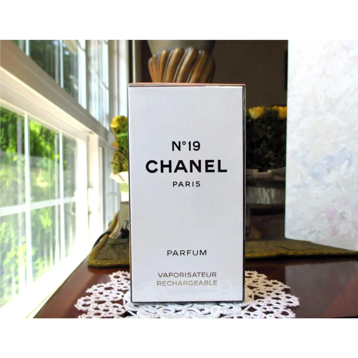 No.19 Parfum/pure Perfume Purse Spray 1988 Vintage 15ml-1/2oz by Chanel
