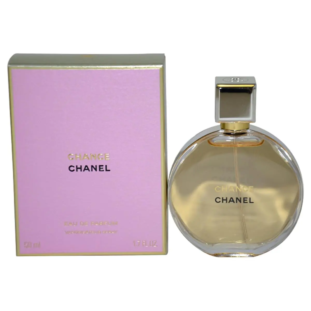 Chanel Chance Eau De Parfum Spray For Women Sweet Sensual Floral Scent 1.7 oz
