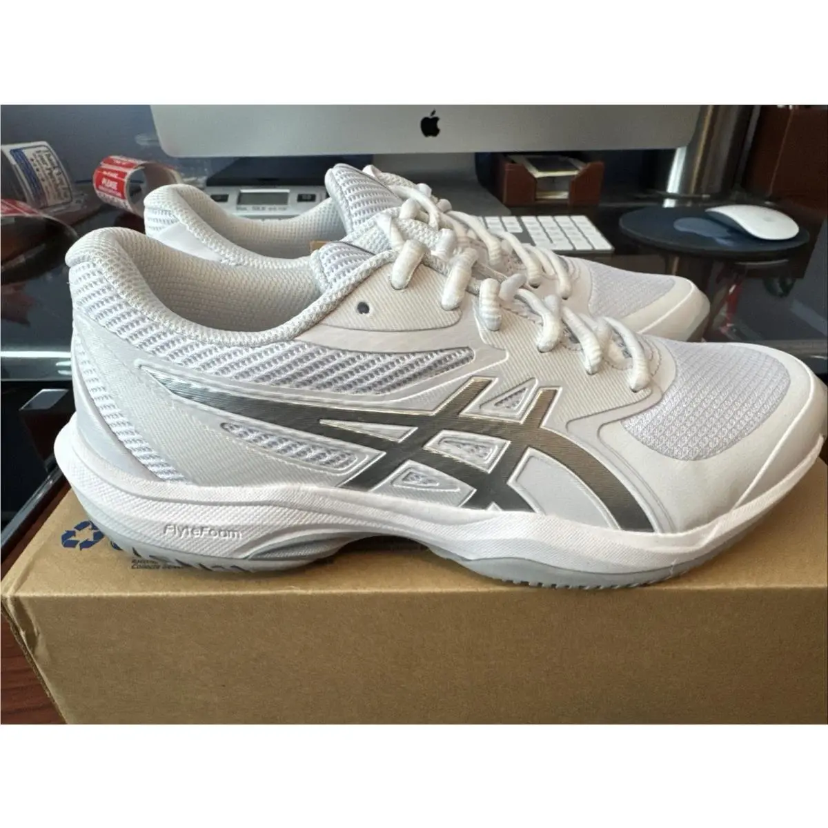 Asics shoes - ASICS Game FF - Game - 1042A281-101 - White 0