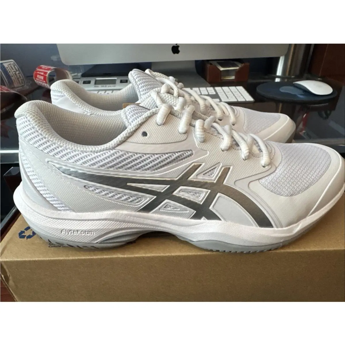 Asics shoes - ASICS Game FF - Game - 1042A281-101 - White 3