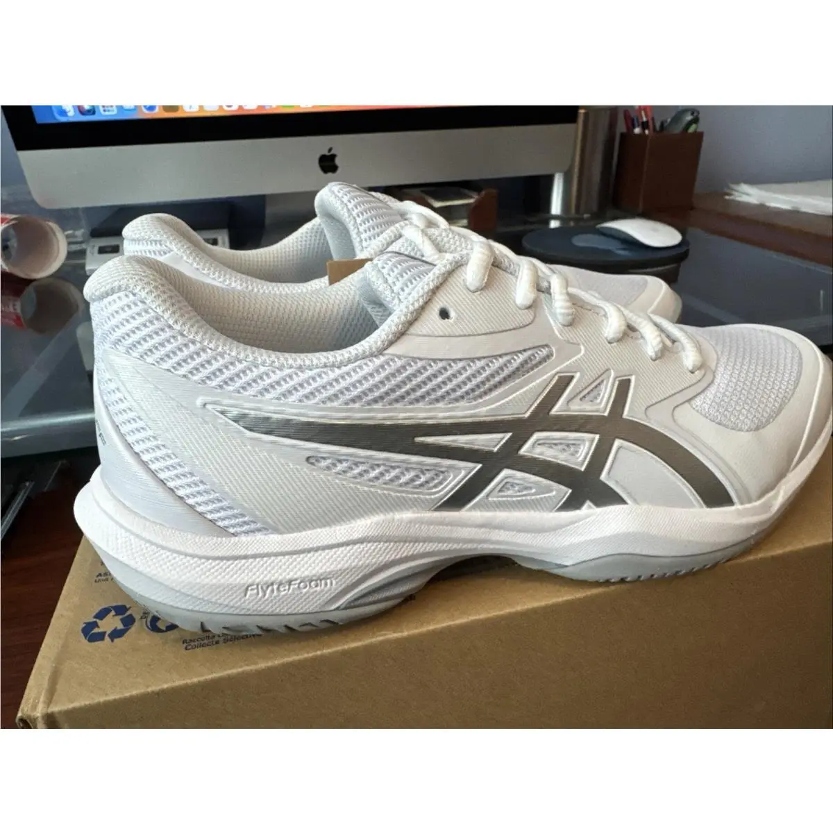 Asics shoes - ASICS Game FF - Game - 1042A281-101 - White 21