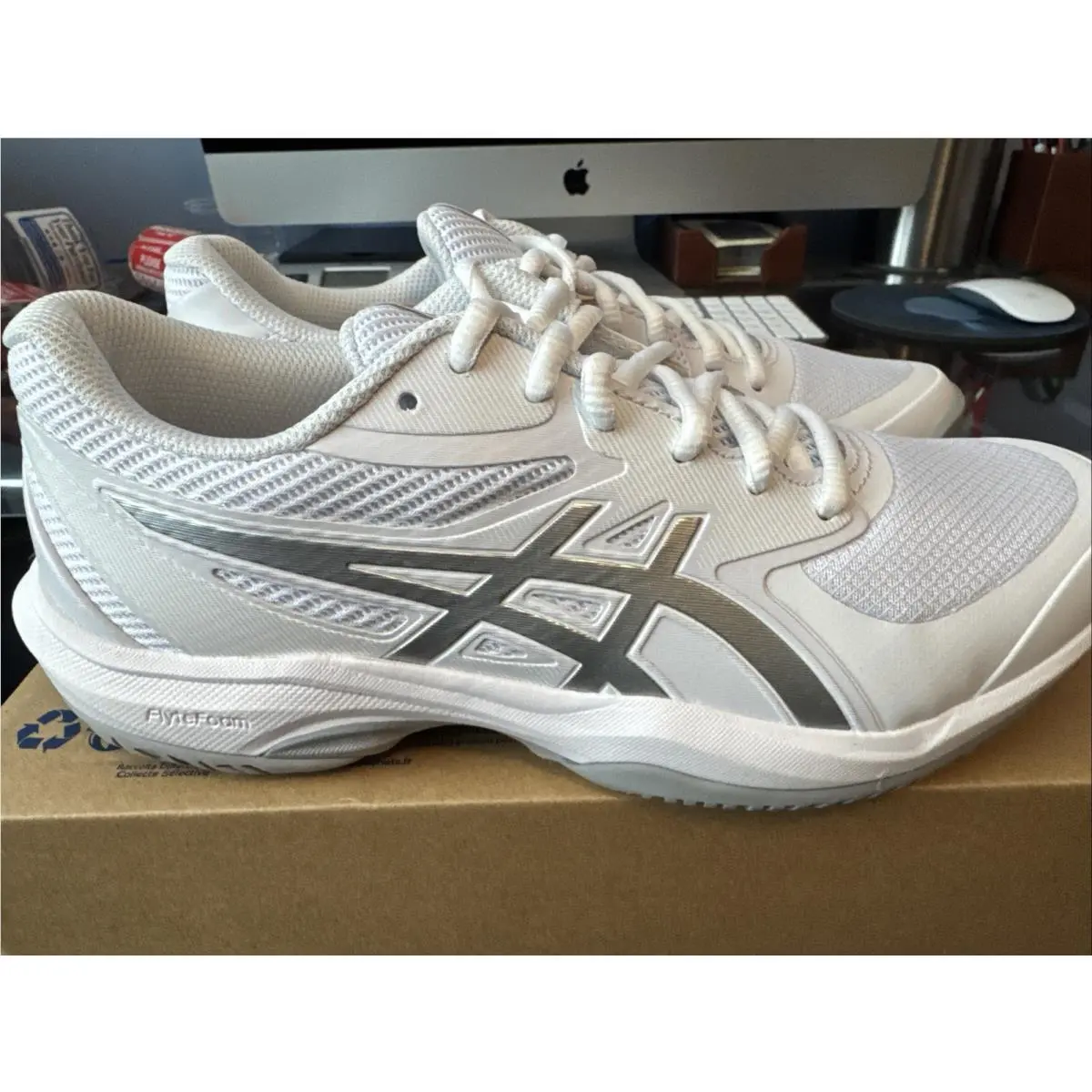 Asics shoes - ASICS Game FF - Game - 1042A281-101 - White 34