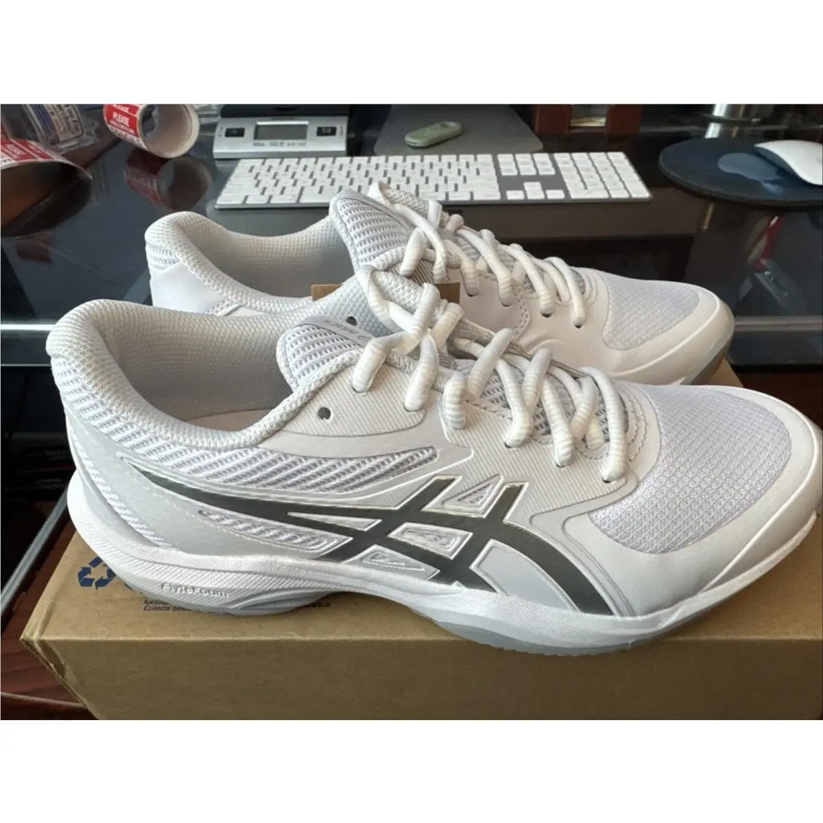 Asics shoes - ASICS Game FF - Game - 1042A281-101 - White 37