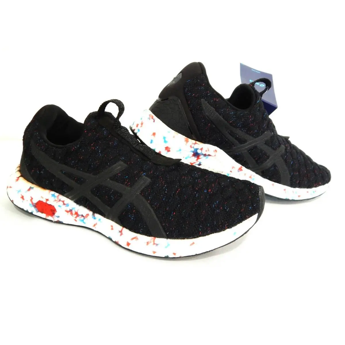 Asics shoes - ASICS HyperGEL-Kenzen - black/island blue/fiery red 7