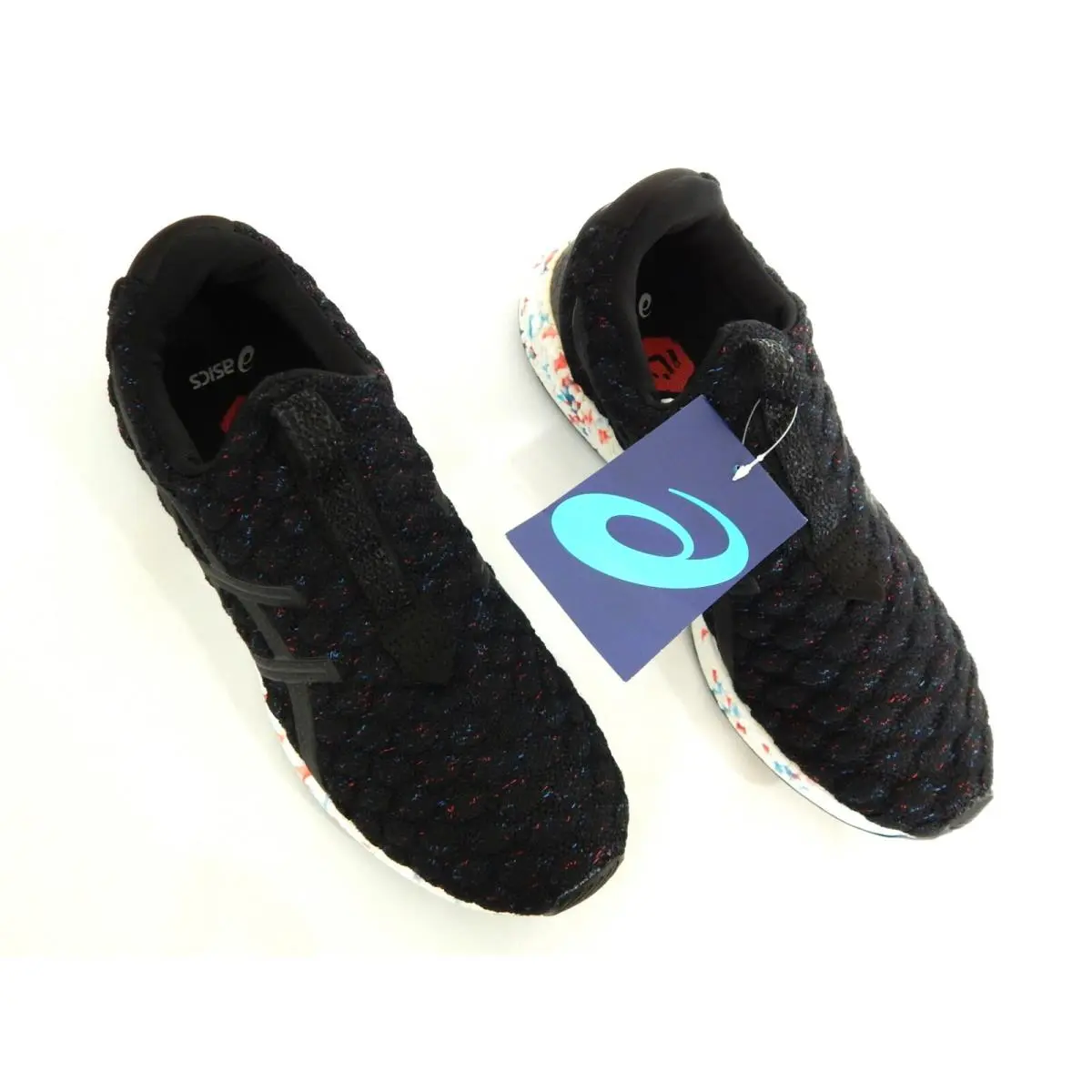 Asics shoes - ASICS HyperGEL-Kenzen - black/island blue/fiery red 15