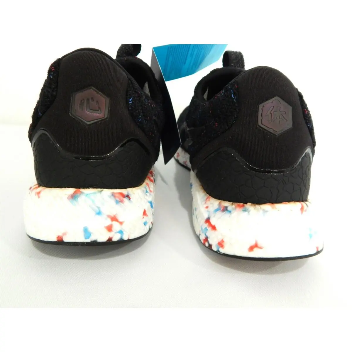 Asics shoes - ASICS HyperGEL-Kenzen - black/island blue/fiery red 13