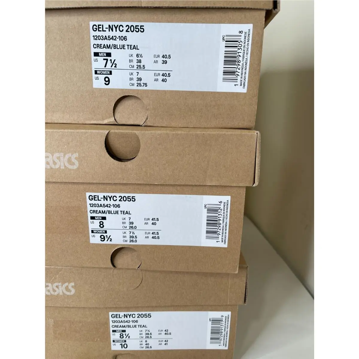 Asics shoes - ASICS Gel NYC 2055 - Gel NYC - 1203A542-106 - Blue 5
