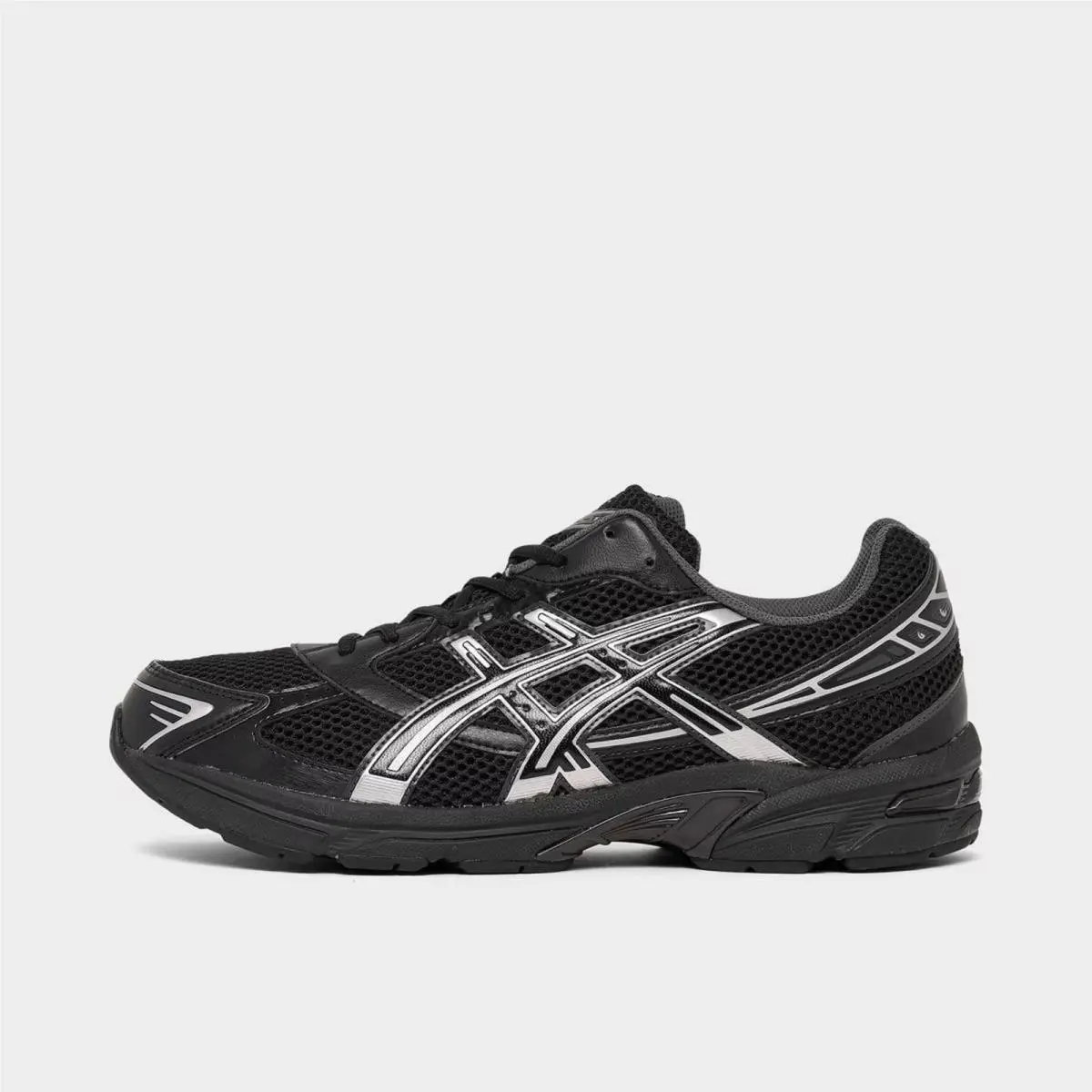 Men`s Asics GEL-1130 Casual Shoes Black/pure Silver 1201A906 001