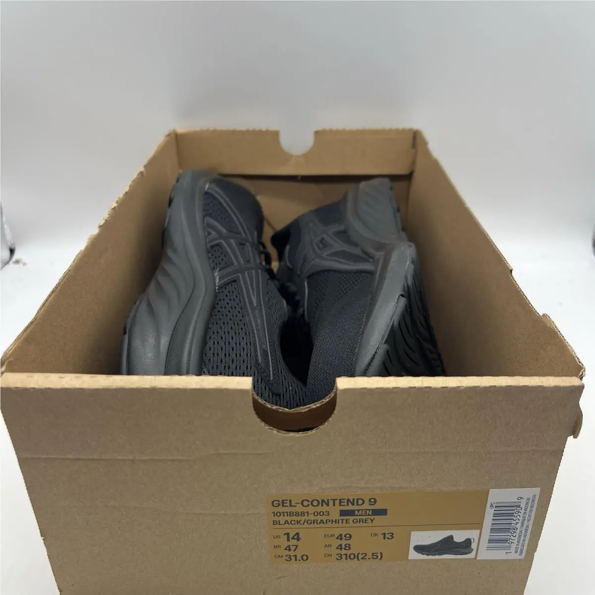 Asics shoes - ASICS GEL-Contend 9 - 1011B882 - Black 0