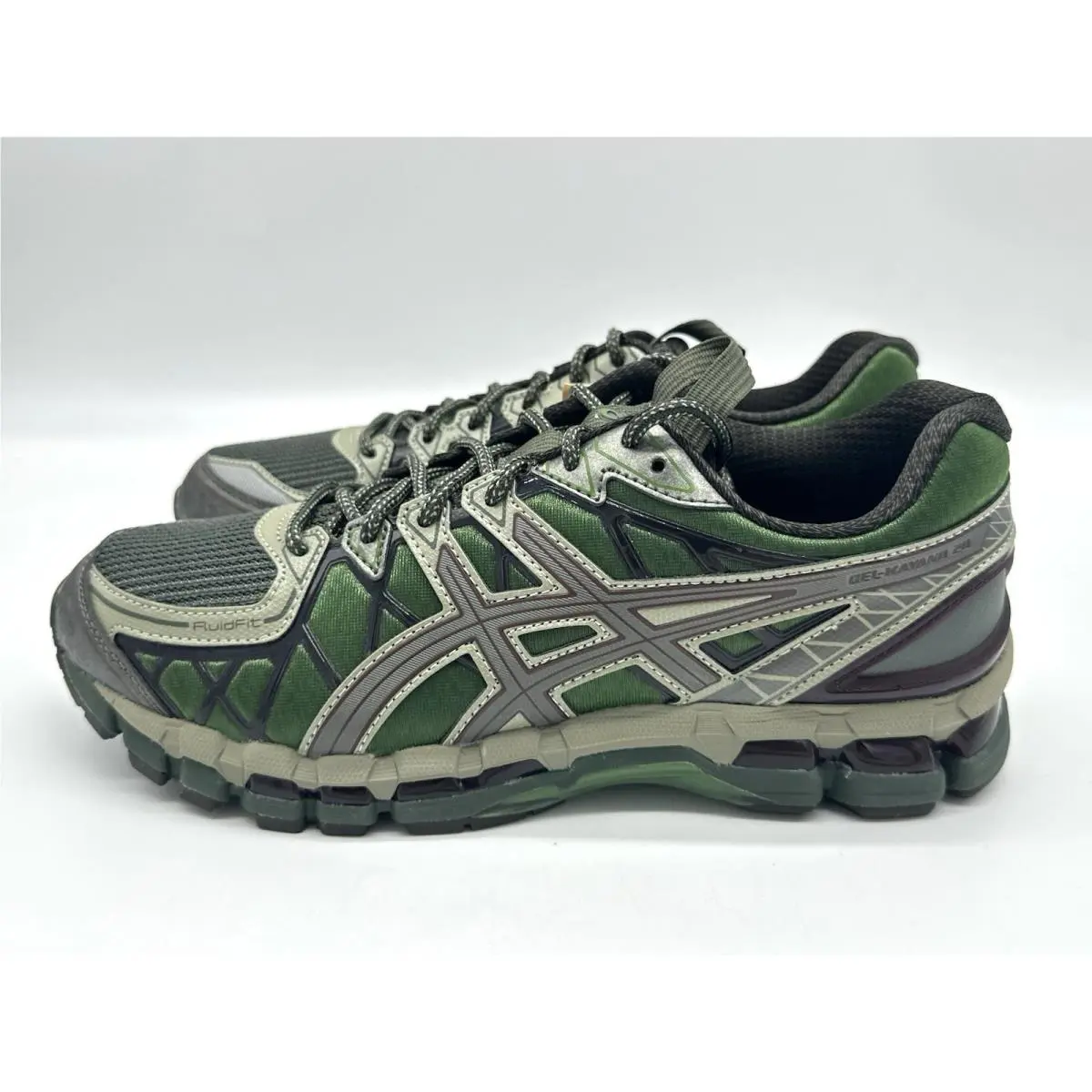 Asics shoes - ASICS UB10-S GEL-Kayano 20 (Kiko Kostadinov Curated) - 1203A664-300 - Moss Green / Gunmetal Grey (UPC: 197298739672) 0