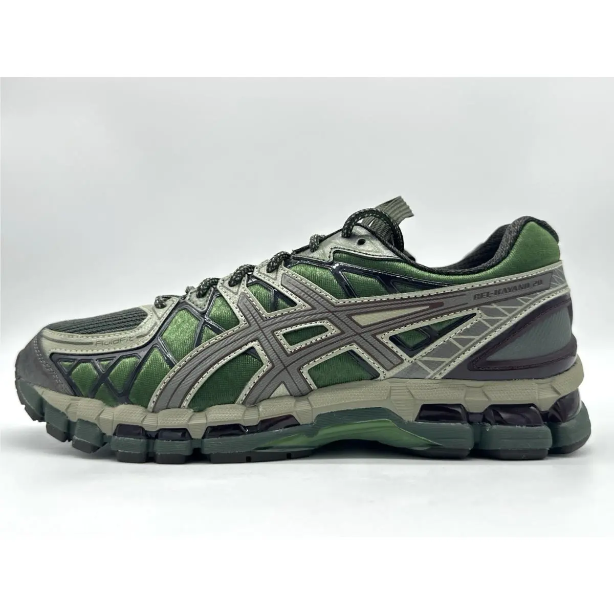Asics shoes - ASICS UB10-S GEL-Kayano 20 (Kiko Kostadinov Curated) - 1203A664-300 - Moss Green / Gunmetal Grey (UPC: 197298739672) 1