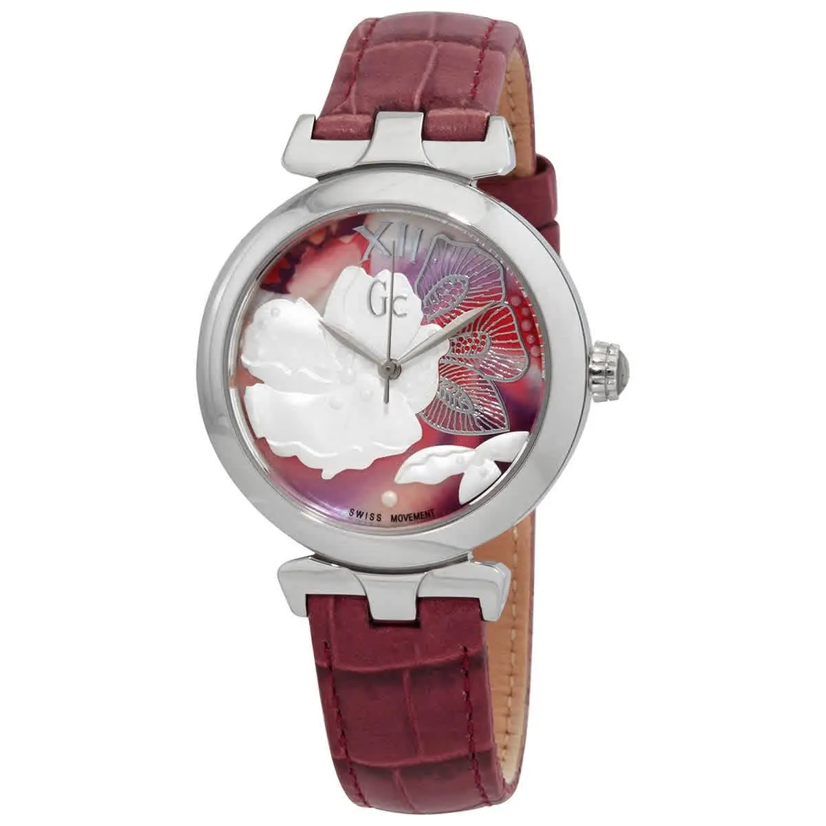 Guess Y22005L3 Lady Belle Foral Dial 34 mm Women`s Watch