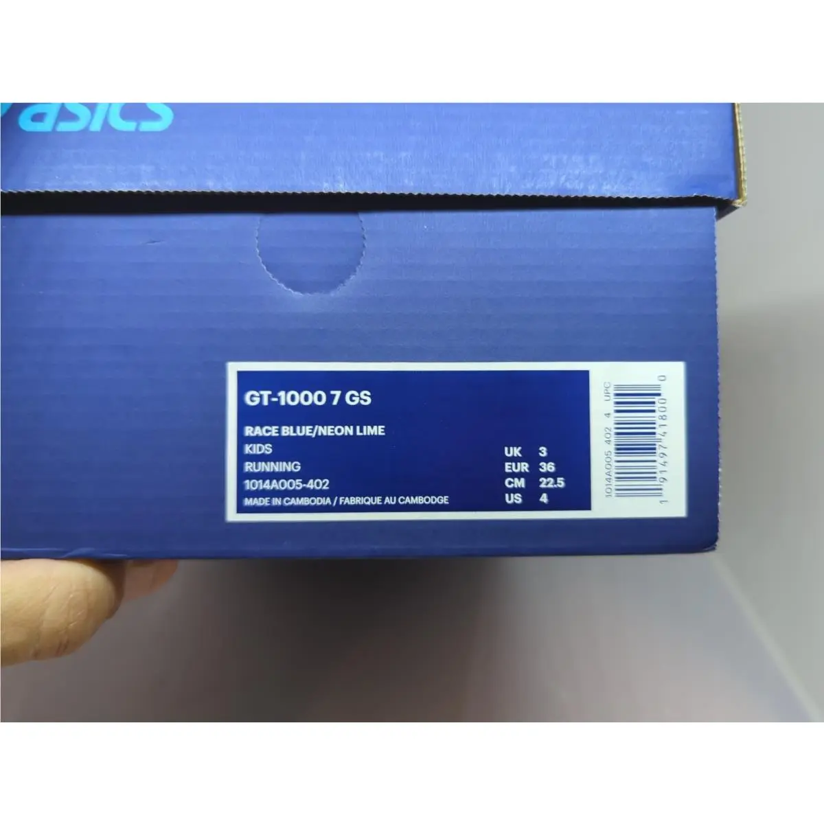 Asics shoes - ASICS GT-1000 - 1014A005-402 - Blue (UPC: 191497418000) 9