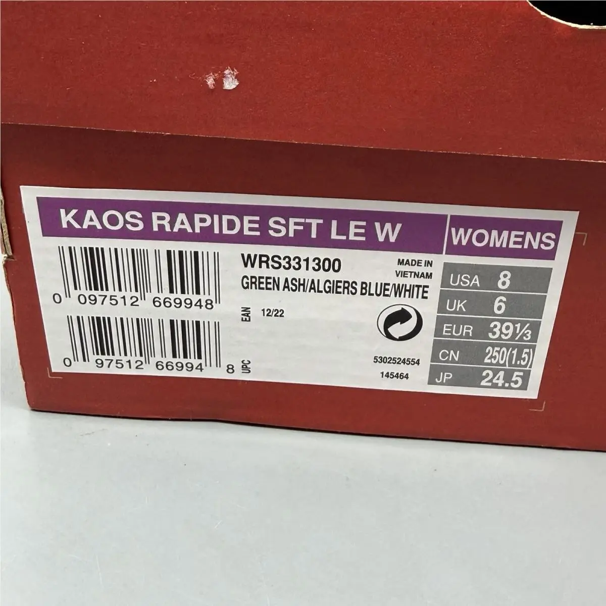 Asics shoes - Wilson Kaos Rapide SFT LE - WRS33100 - Multicolor (UPC: 0097512669948) 12