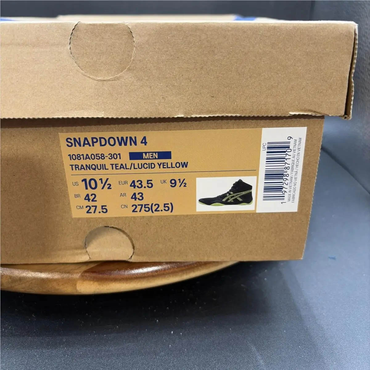 Asics shoes - ASICS Snapdown 4 - Snapdown - 1081A058-001 - Blue 8