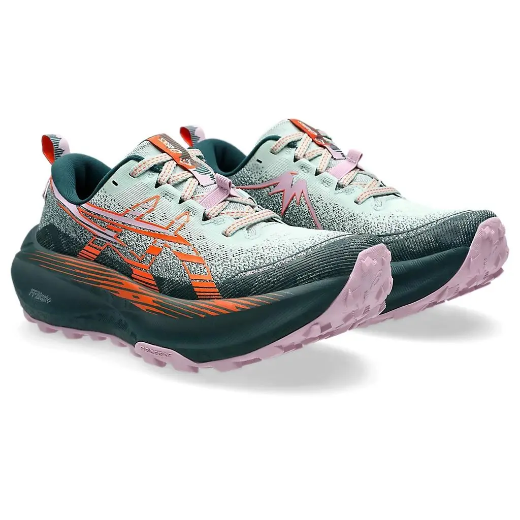 Asics shoes - Green/Pink 2