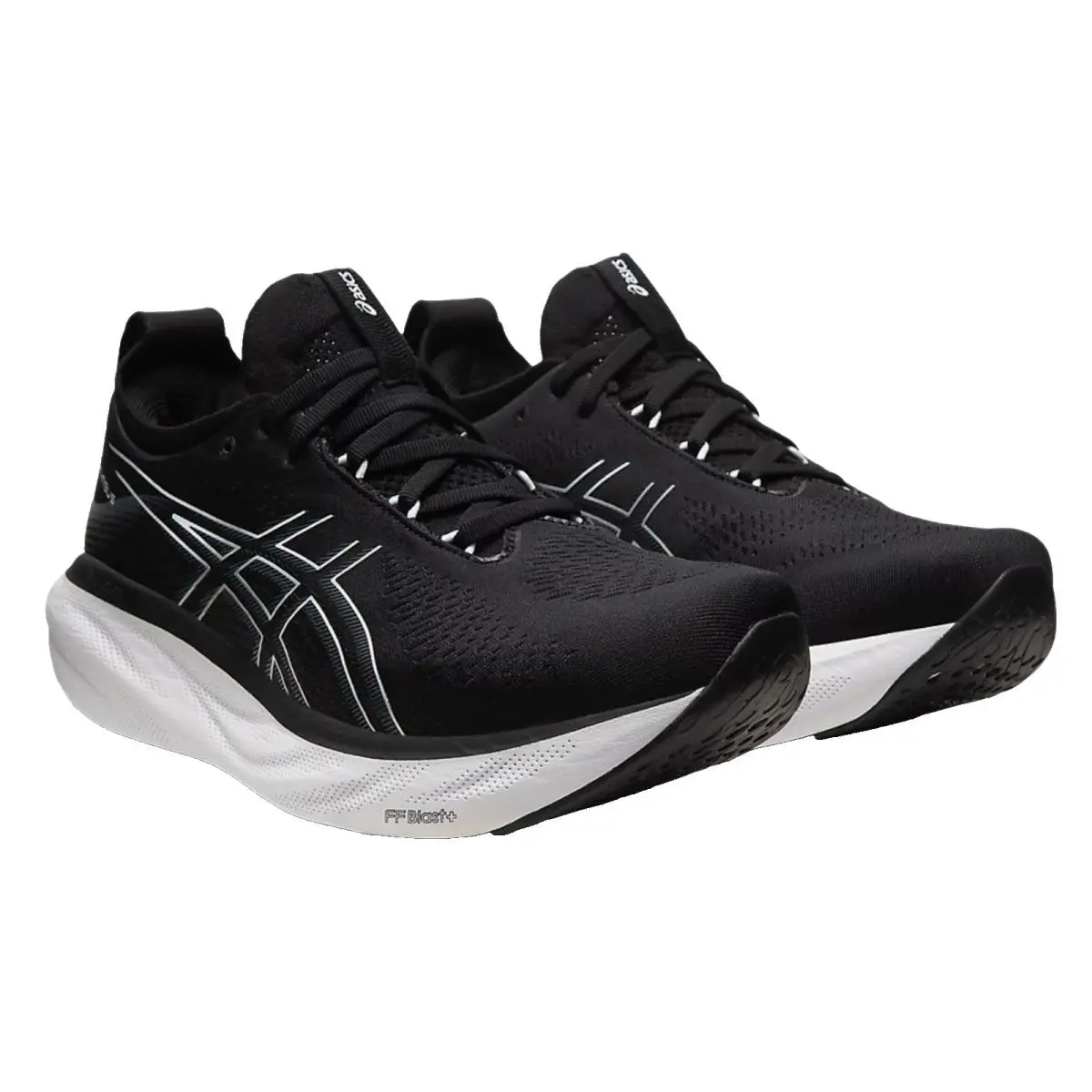 Asics shoes - ASICS GEL-Nimbus 25 - 1012B437 - Black/Pure Silver 0