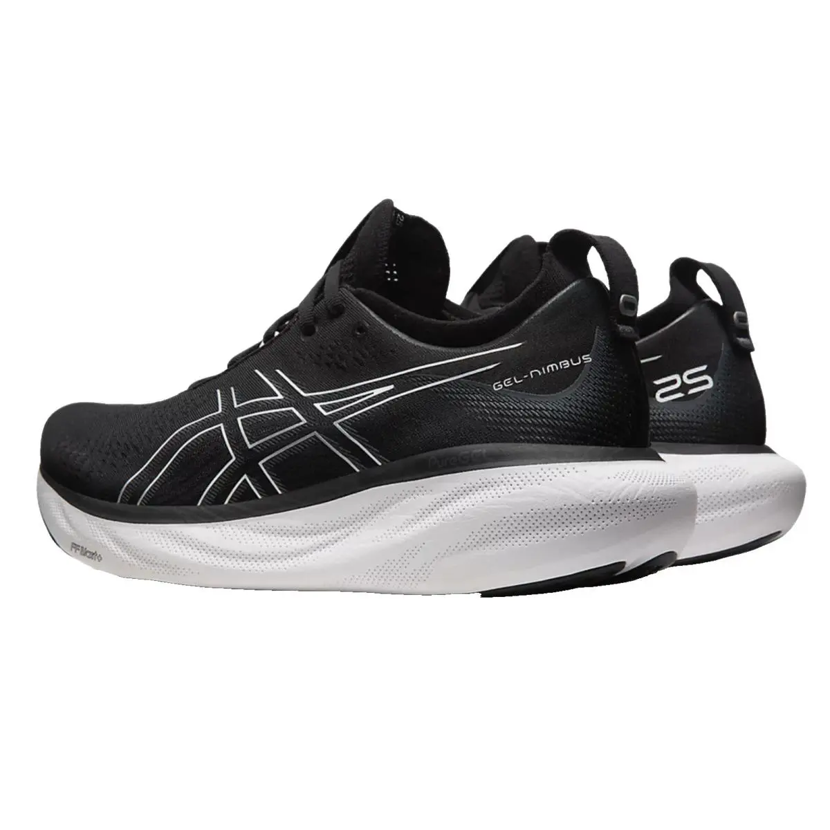 Asics shoes - ASICS GEL-Nimbus 25 - 1012B437 - Black/Pure Silver 1