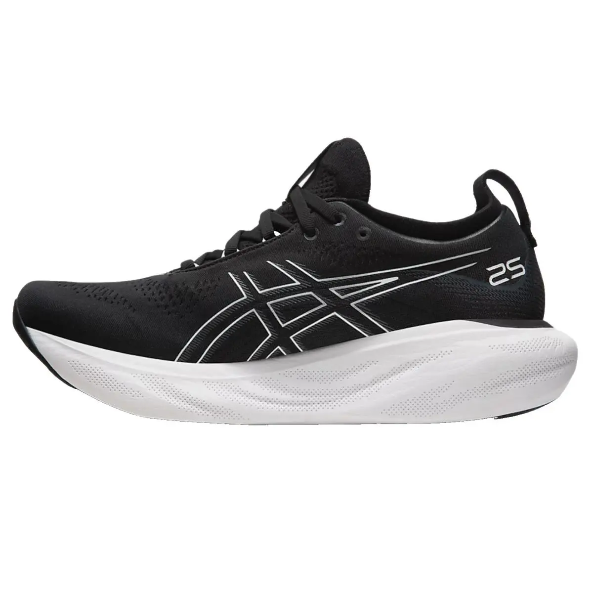 Asics shoes - ASICS GEL-Nimbus 25 - 1012B437 - Black/Pure Silver 2