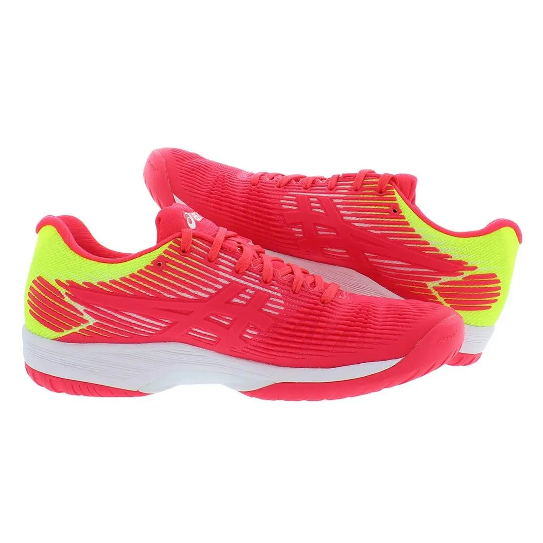 Asics shoes - Pink/Yellow, Full: Pink/Yellow (UPC: 193604057812) 1