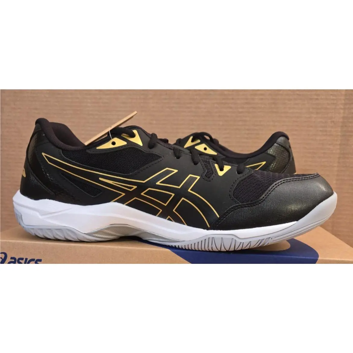 Asics shoes - GEL-Rocket 10 - 1071A054002 - Black/Pure Gold (UPC: 194851355362) 5