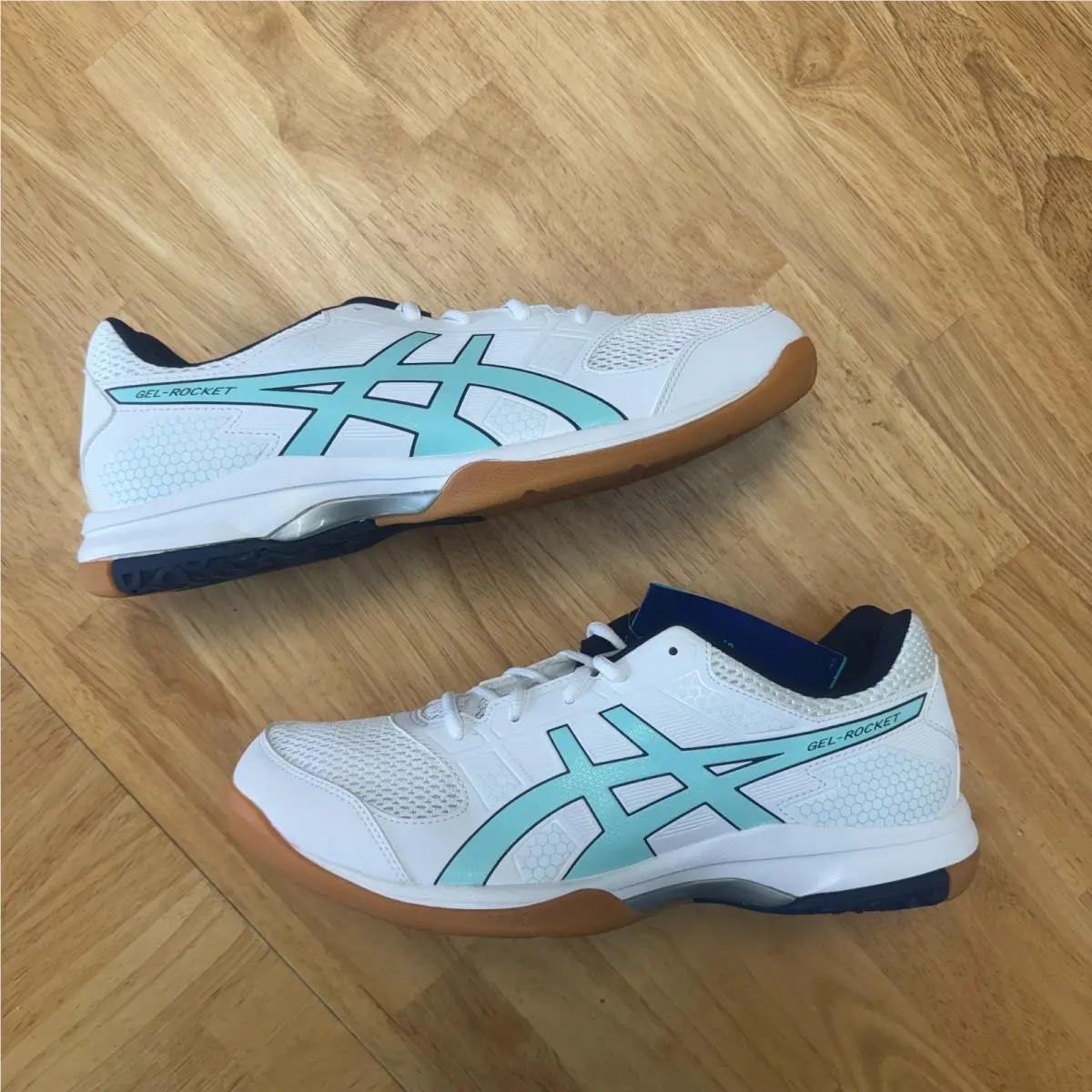 Asics shoes - ASICS Gel Rocket 8 - Gel Rocket - B756Y - White 2