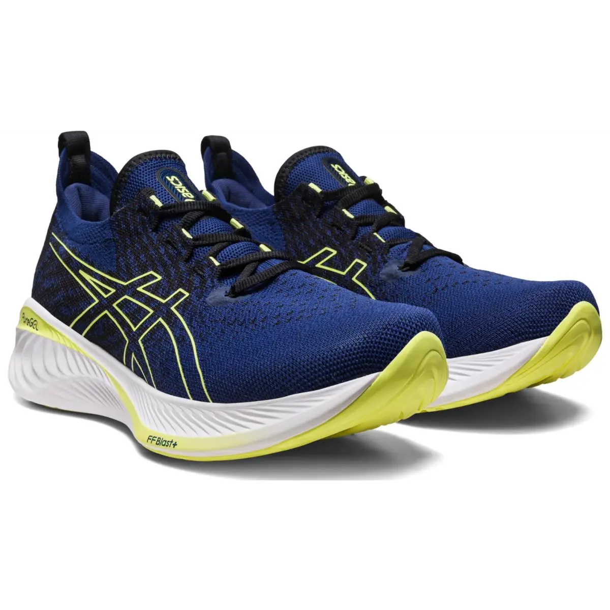 Asics shoes - ASICS GEL-Cumulus 25 - 1011B682-400 - DEEP Ocean/Glow Yellow 1