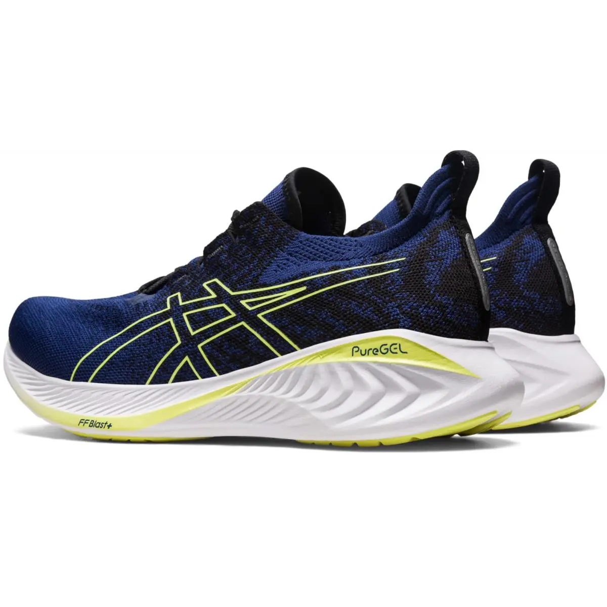Asics shoes - ASICS GEL-Cumulus 25 - 1011B682-400 - DEEP Ocean/Glow Yellow 2