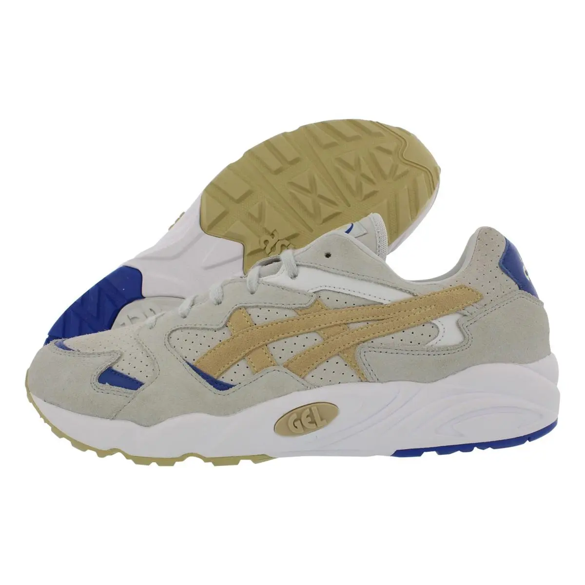 Asics Gel-diablo Running Mens Shoes Size 11.5 Color: Glacier Grey/sand