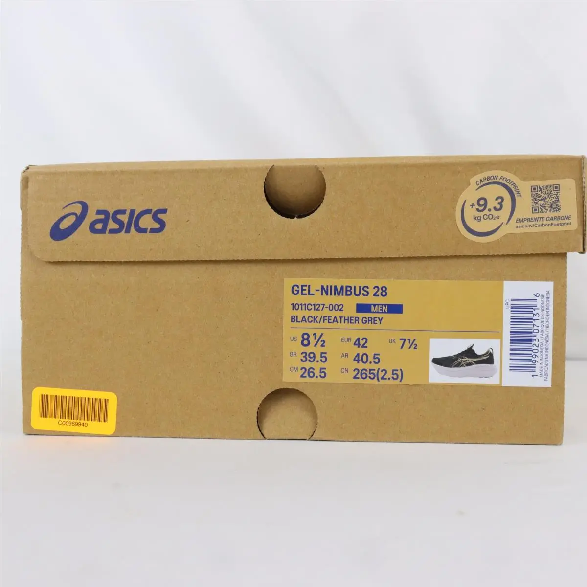 Asics shoes - 1011C127002 - 1011C127-002 - Black (UPC: 199023071316) 7