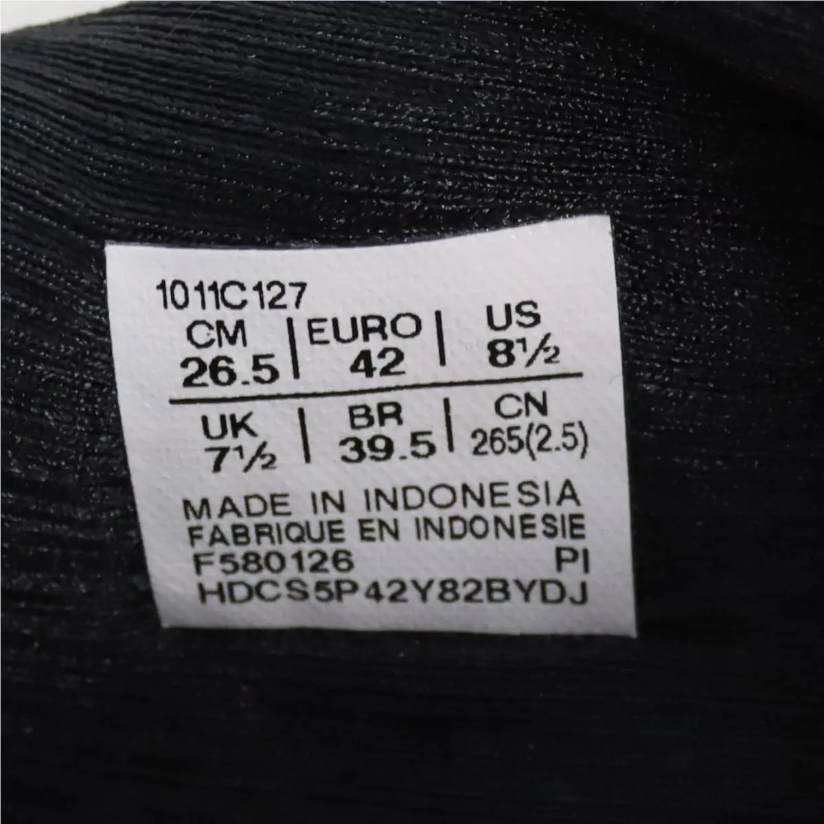 Asics shoes - 1011C127002 - 1011C127-002 - Black (UPC: 199023071316) 5