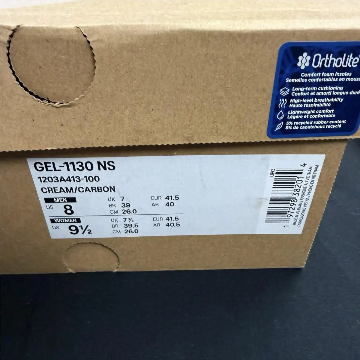 Asics shoes - Asics Gel-1130 Ns - 1203A413-100 - Ivory 5