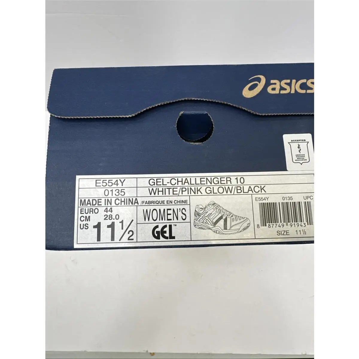 Asics shoes - ASICS GEL CHALLENGER 10 - GEL CHALLENGER - White 9