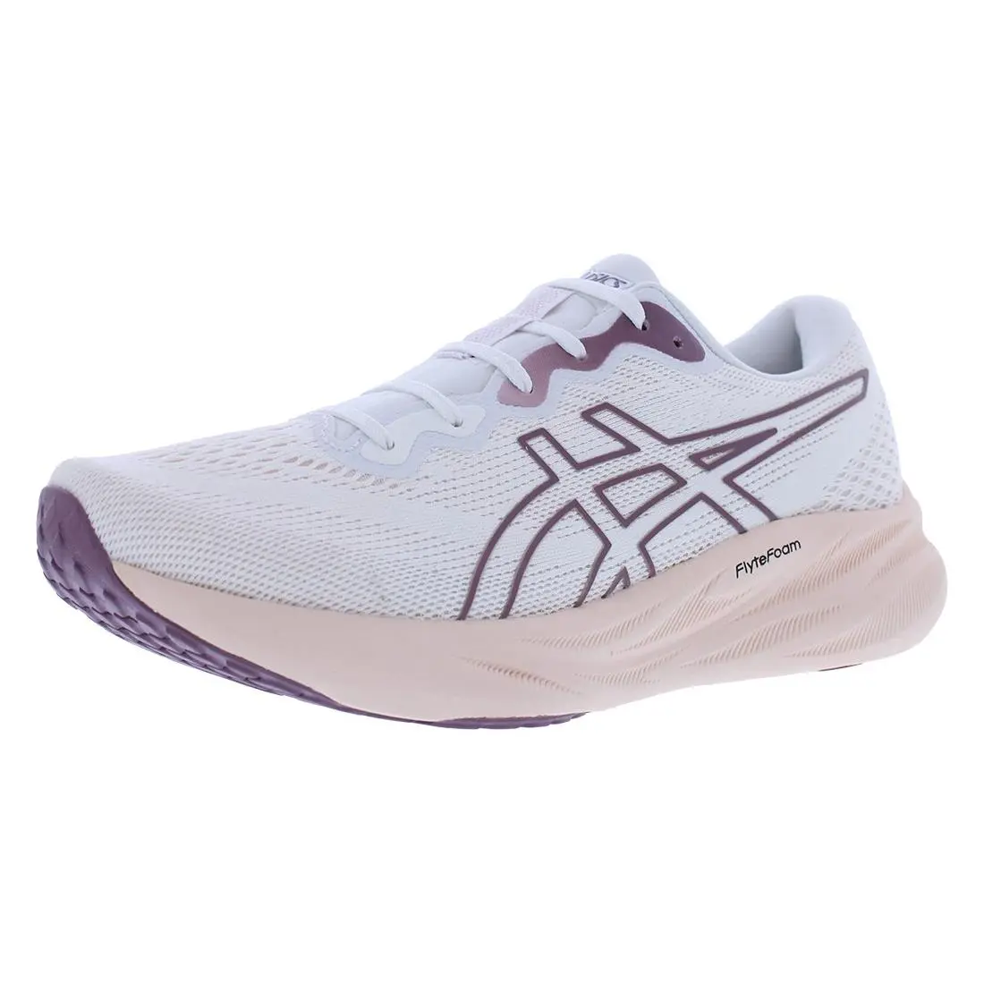 Asics Gel-pulse 15 Womens Shoes Size 7 Color: White/dusty Mauve