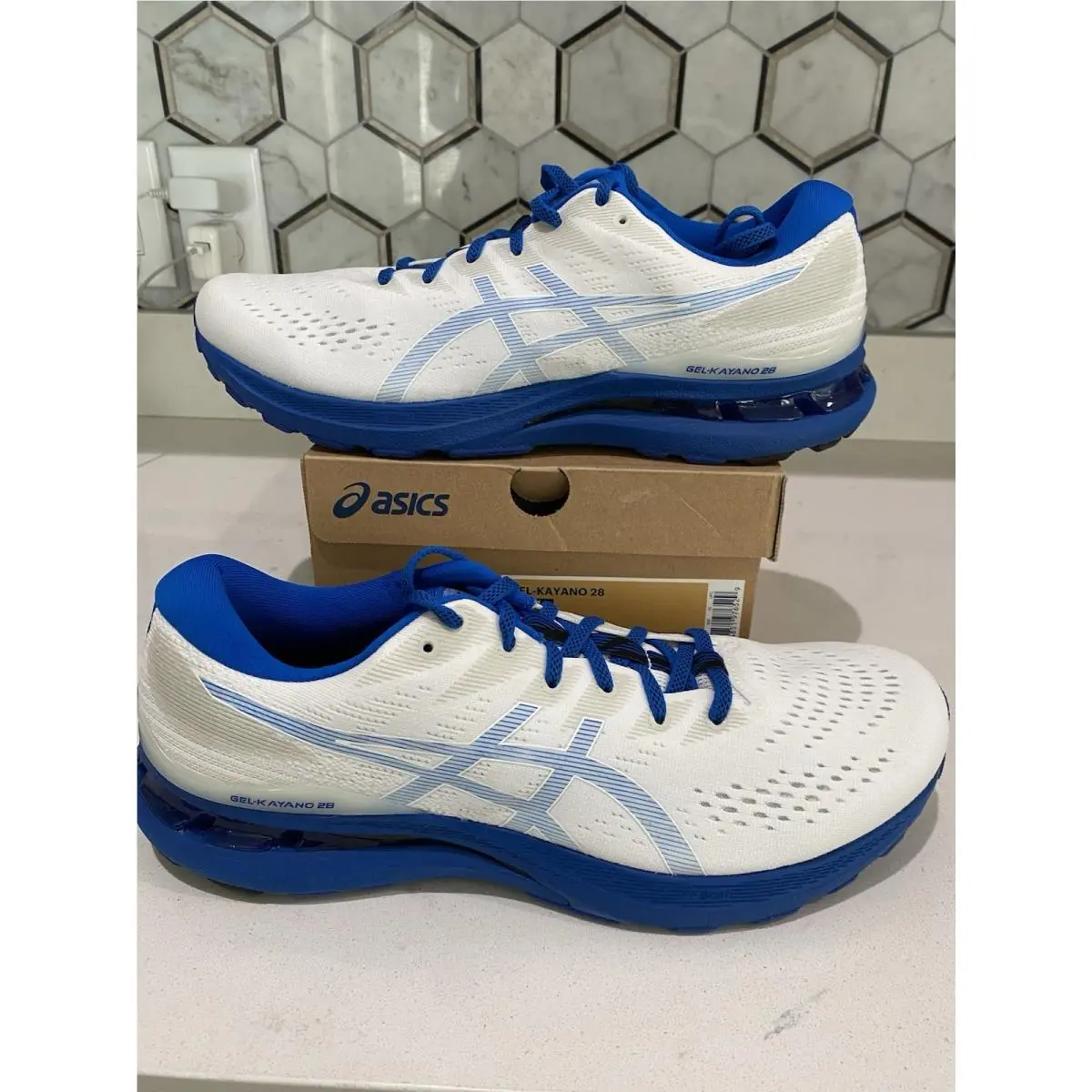Mens Asics Gel-kayano 28 Running Sneakers Shoes Size 12.5