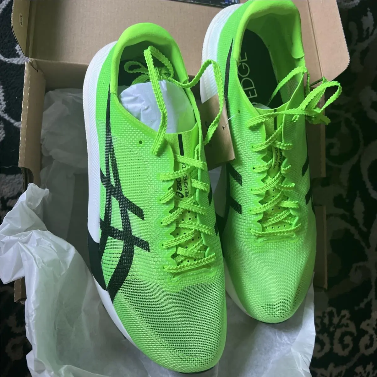 Asics shoes - ASICS Metaspeed Edge - Metaspeed Edge - 1013A163-300 - Green 0