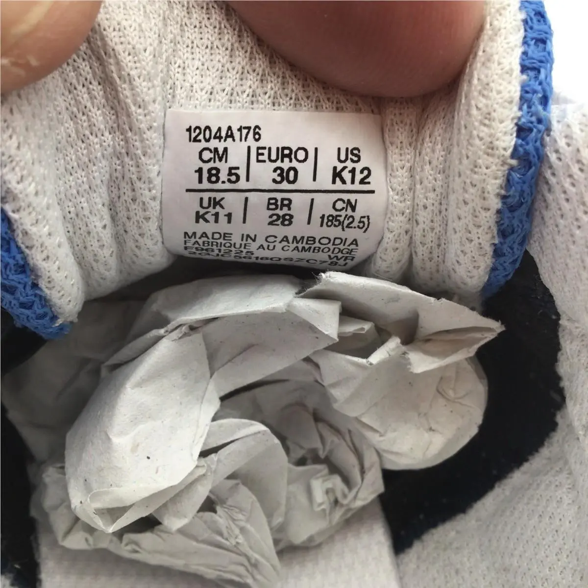 Asics shoes - Gel-NYC PS - Blue 4
